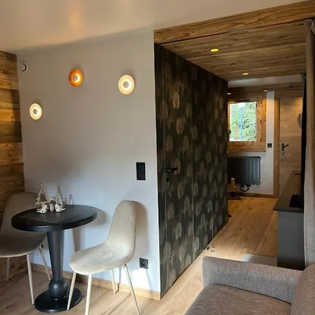 Studio Chalet Des Pistes Megeve Demi-Quartier Exterior foto
